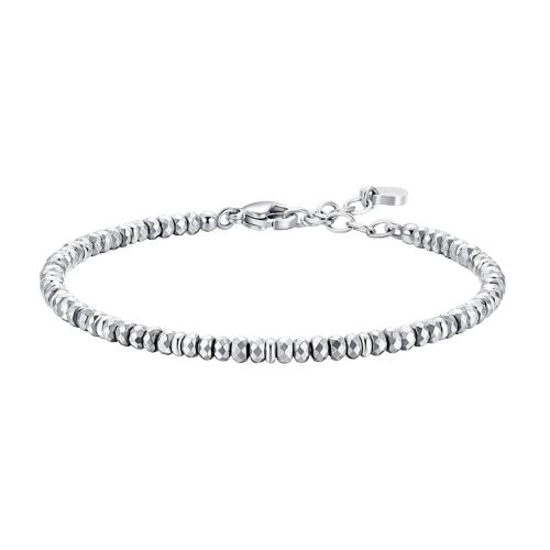BRACCIALE DONNA IN ACCIAIO CON EMATITE
