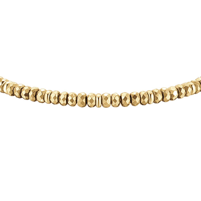 BRACCIALE DONNA IN ACCIAIO IP GOLD CON EMATITE