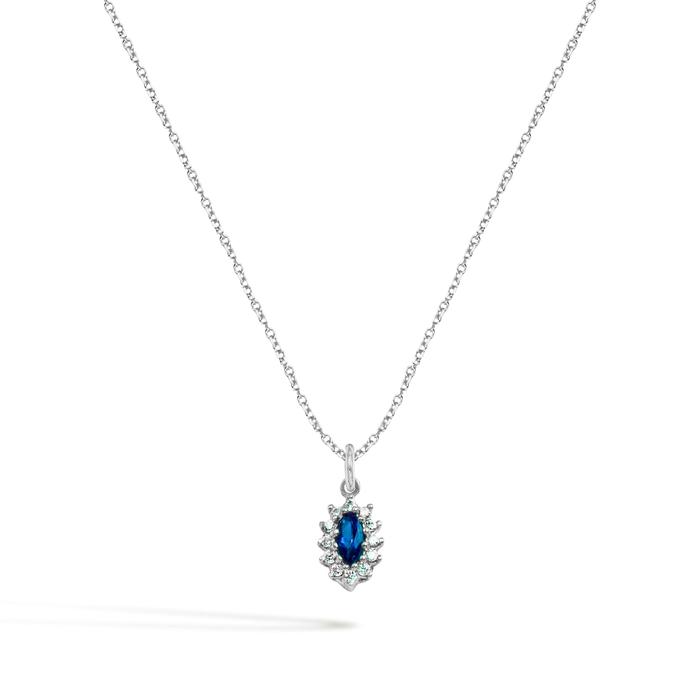 Collana GEMME in Oro e Zirconi