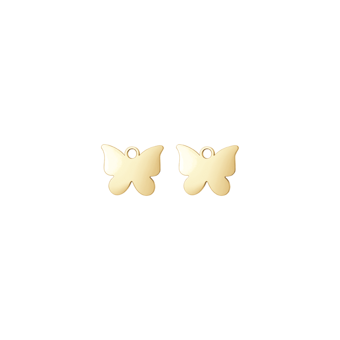 STEEL BUTTERFLY CHARM