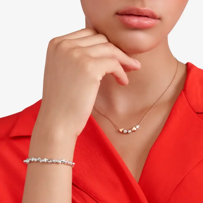SILVER HEART BRACELET
