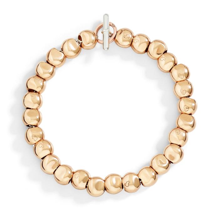 BRACCIALE PEPITA ORO ROSA