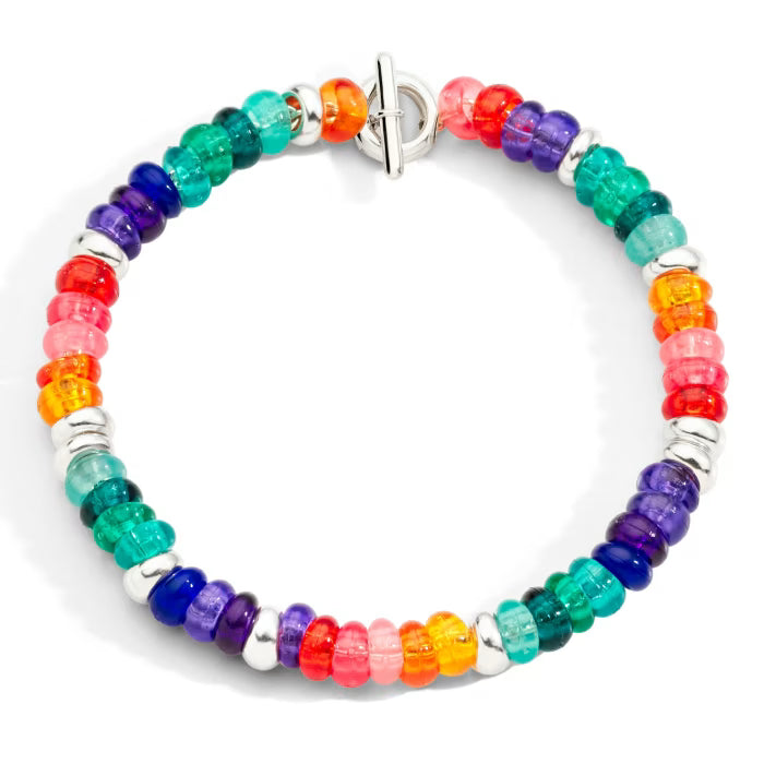 BRACELET RONDELLE ARC-EN-CIEL