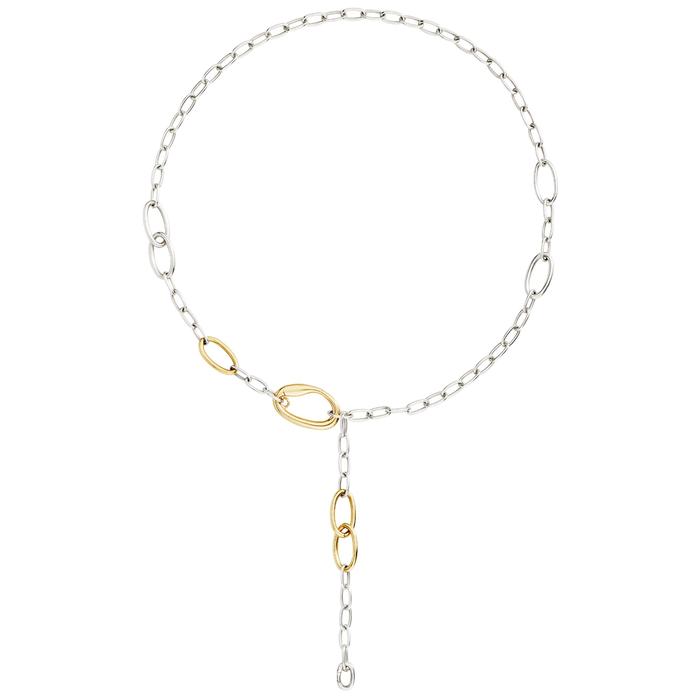 COLLIER ESSENTIEL ARGENT ET OR