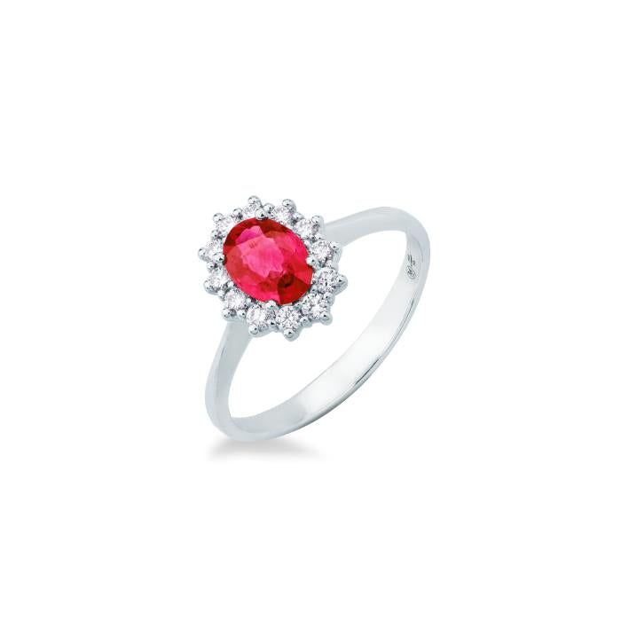 ANELLO RUBINO E BR
