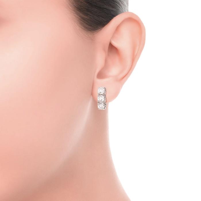 Orecchini trilogy anniversary brillanti 0.37