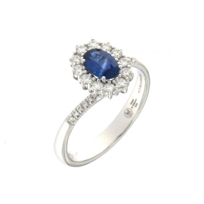 SAPPHIRE AND BR RING