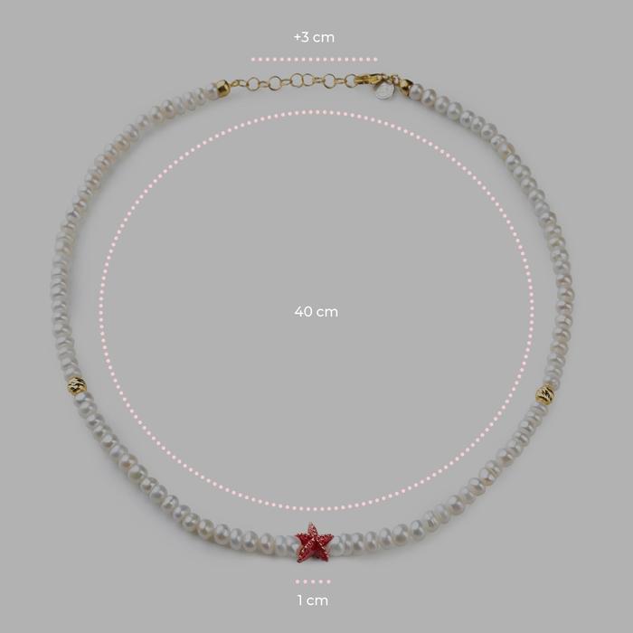 Collana Perle Stella Marina