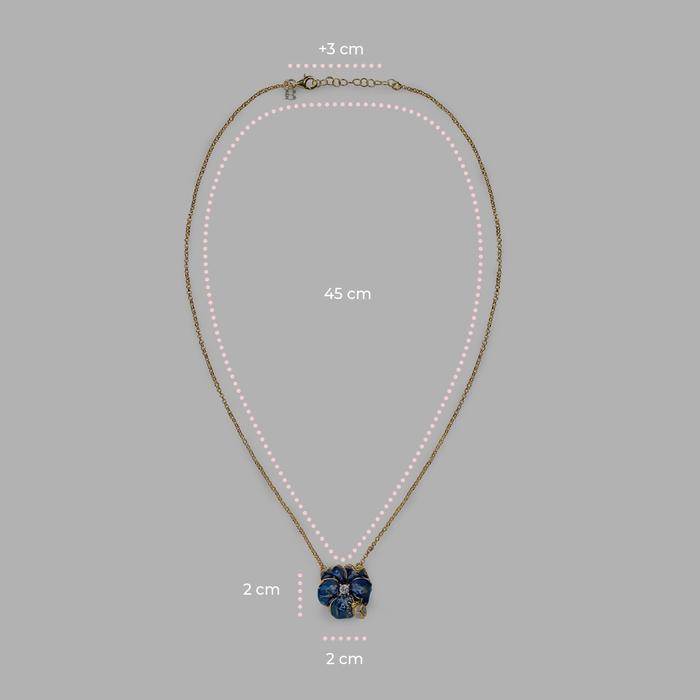 Collana Violetta e Coccinella