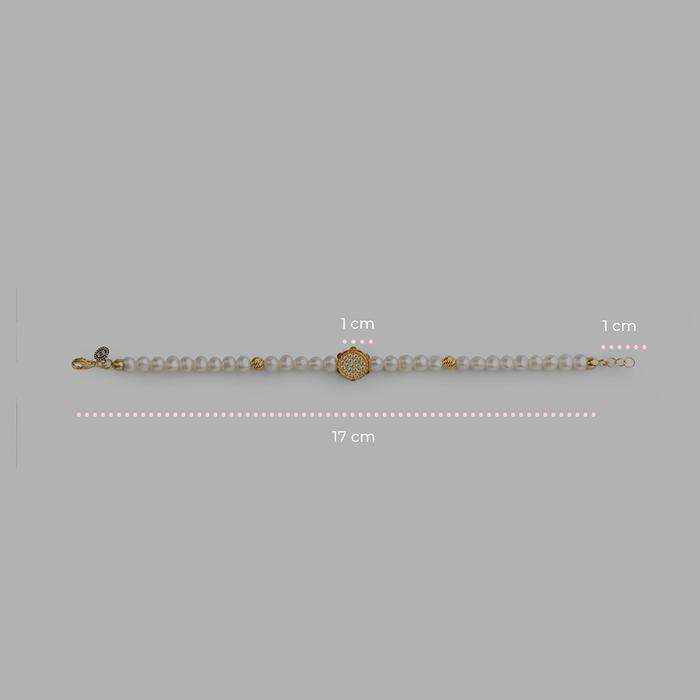 Bracelet de perles Tamburello Lapilli