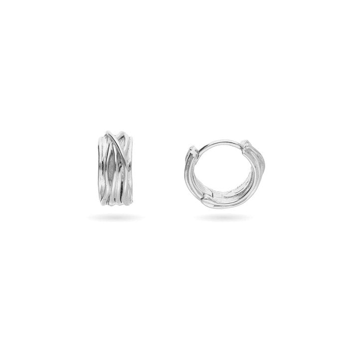 Boucles d'oreilles Filodellavita Mini en or rose, jaune et blanc
