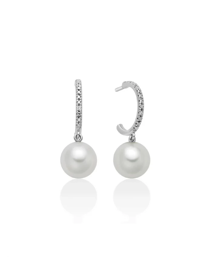 Pearl earrings