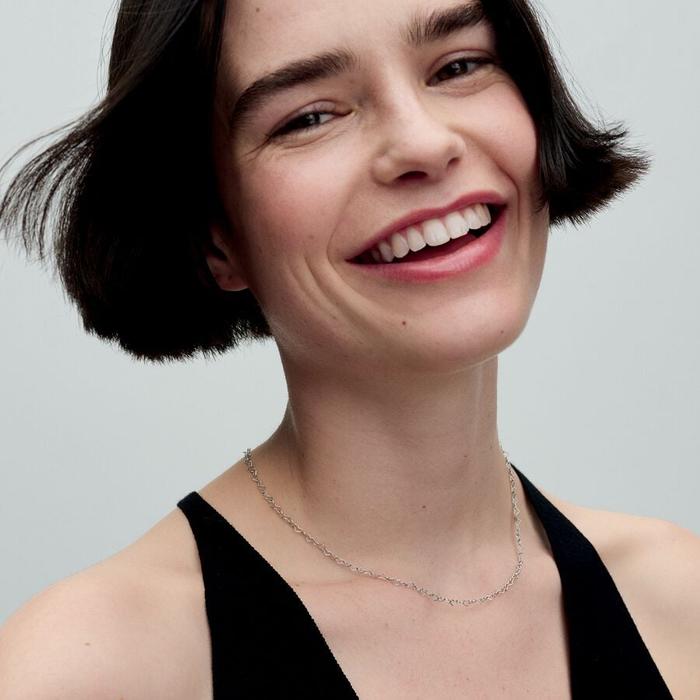Collier chaîne coeur