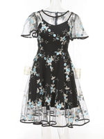 Vestito Vittoriano - Tocchi di Azzurro - Vignette | Steampunk Store