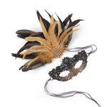 Masque à plumes — Belle Epoque - Vignette | Steampunk Store