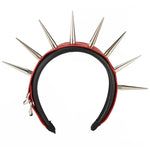 Gothic Spiked Headband – Steel Thorn - Vignette | Steampunk Store