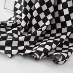 Jupe Noire et Blanche à Carreaux — Style Vichy - Vignette | Steampunk Store