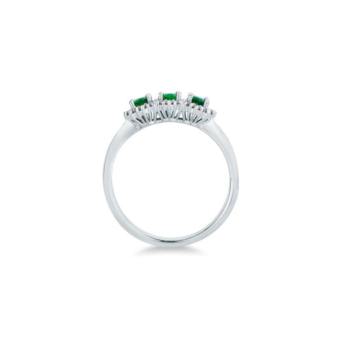 ANELLO SMERALDI E BR