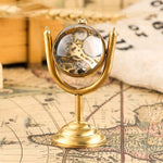 decoración steampunk Globo terráqueo Art Déco - Vignette | Steampunk Store