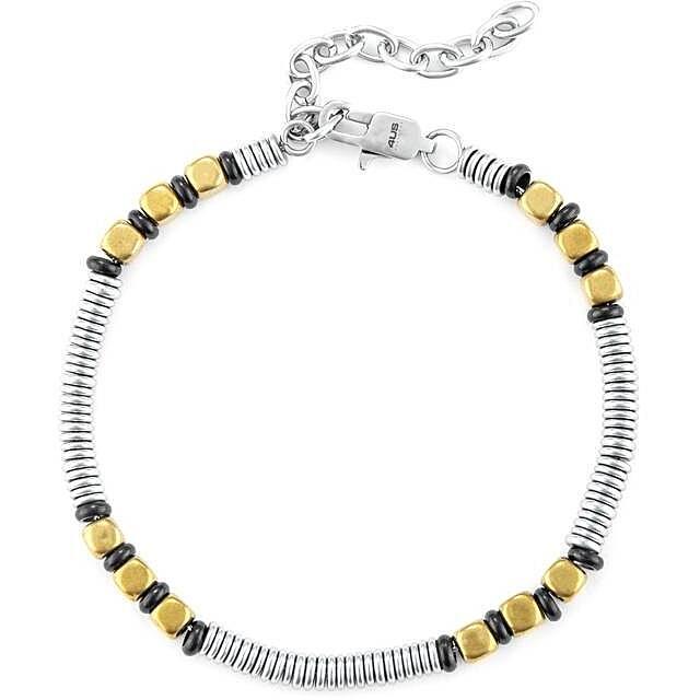 Hematite steel bracelet