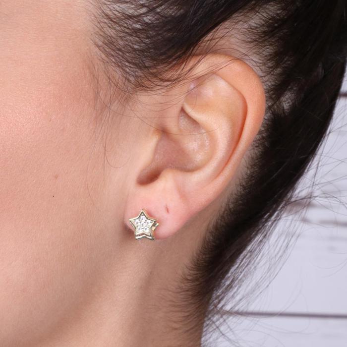 Boucles d'oreilles en argent 925