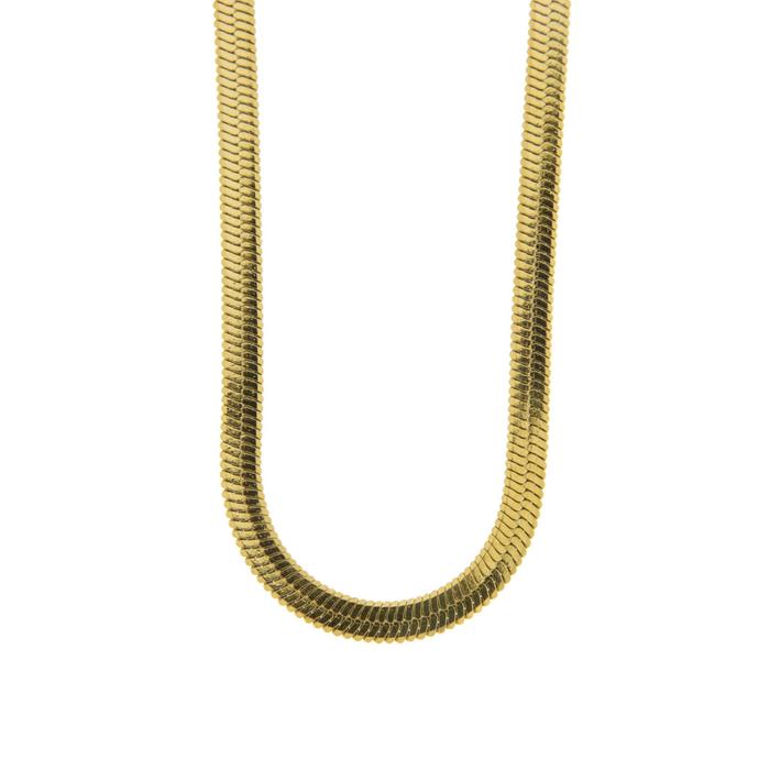 Collana in Acciaio con catena a serpente