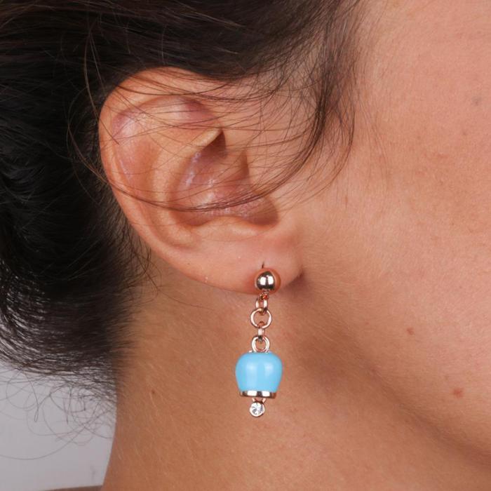 Boucles d'oreilles en métal