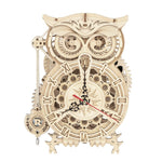 DIY Wooden Eule Uhr - Vignette | Steampunk Store