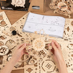 DIY Wooden Eule Uhr - Vignette | Steampunk Store
