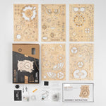 DIY Wooden Eule Uhr - Vignette | Steampunk Store