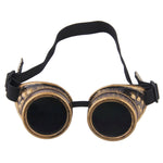 Lunettes de Soleil Rondes - Steampunk Style - Vignette | Steampunk Store