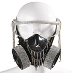 Steampunk Halloween Queen Gas Mask - Haute Couture Costume Mask - Vignette | Steampunk Store