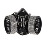 Steampunk Halloween Queen Gas Mask - Haute Couture Costume Mask - Vignette | Steampunk Store