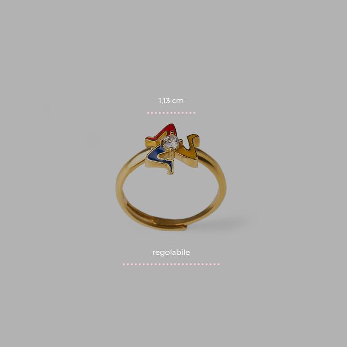 Mini Trinacria Gemma Ring