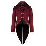 Masculino Gótico Frock Casaco Bram Stoker - Dark Vitoriano Masculino Jaqueta - Vignette | Steampunk Store