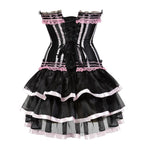 Robe Corset Rose - Vignette | Steampunk Store