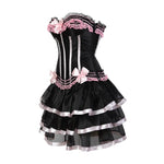 Robe Corset Rose - Vignette | Steampunk Store