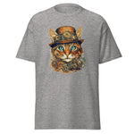 T-shirt with Katze - Chic Steampunk Feline - Vignette | Steampunk Store