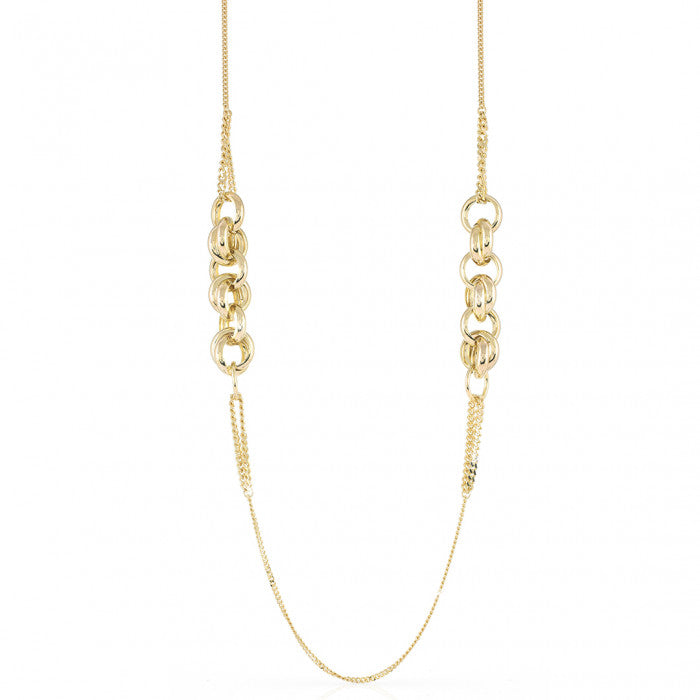 Curb chain necklace