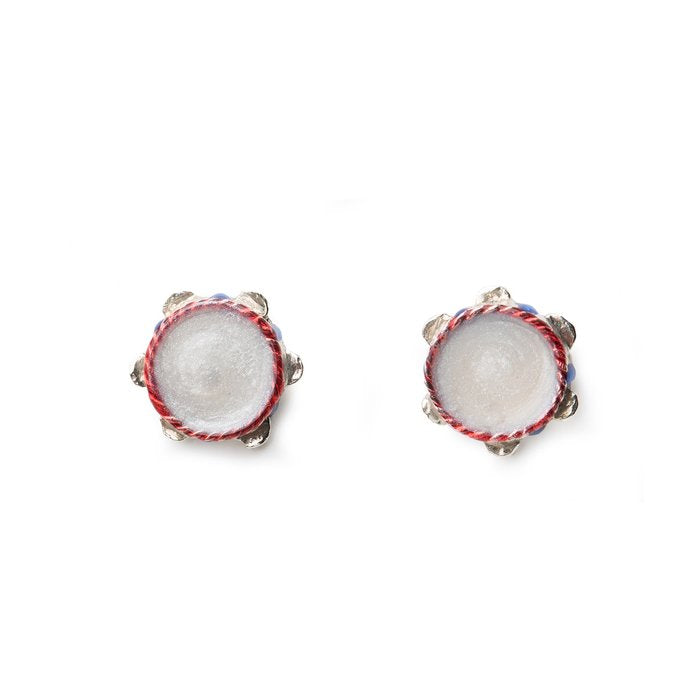 TAMBOURIN AU RHODIUM
