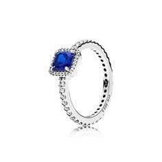 Bague bleue Élégance éternelle