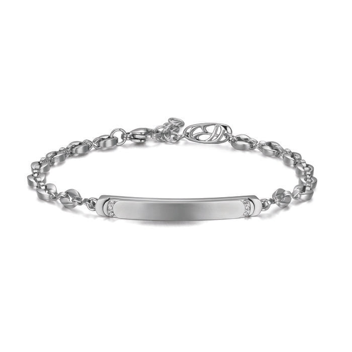 Bracelet avec cristaux blancs