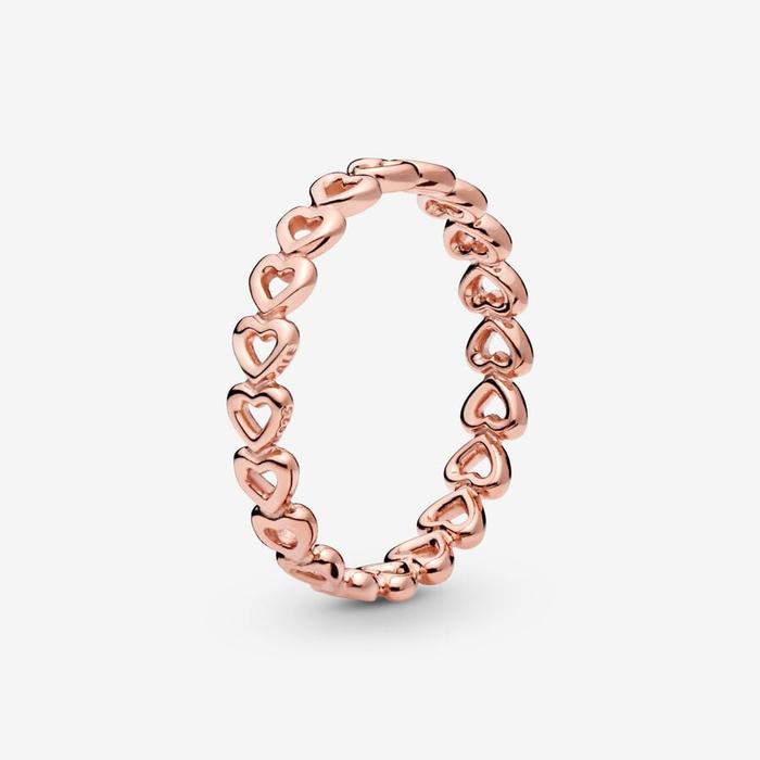 Bague en forme de cœur