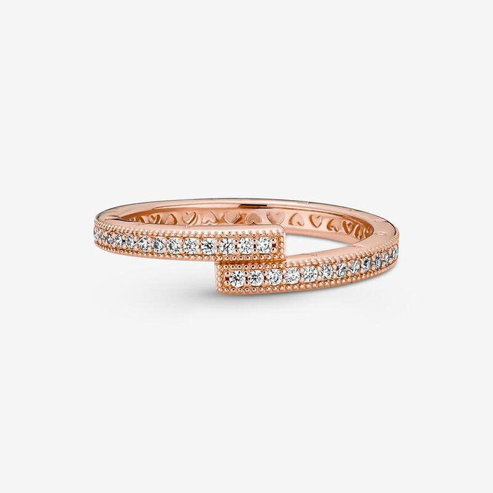 Luminous Spiral Ring