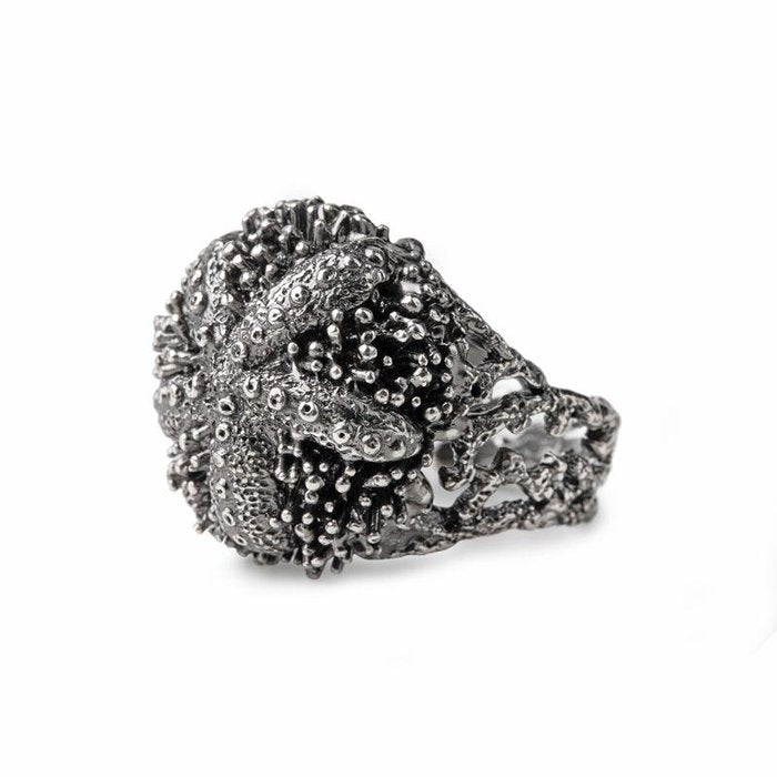 Bague étoile hérisson nue