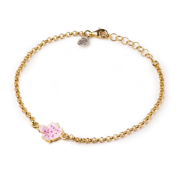 Peach Blossom Rolo Bracelet