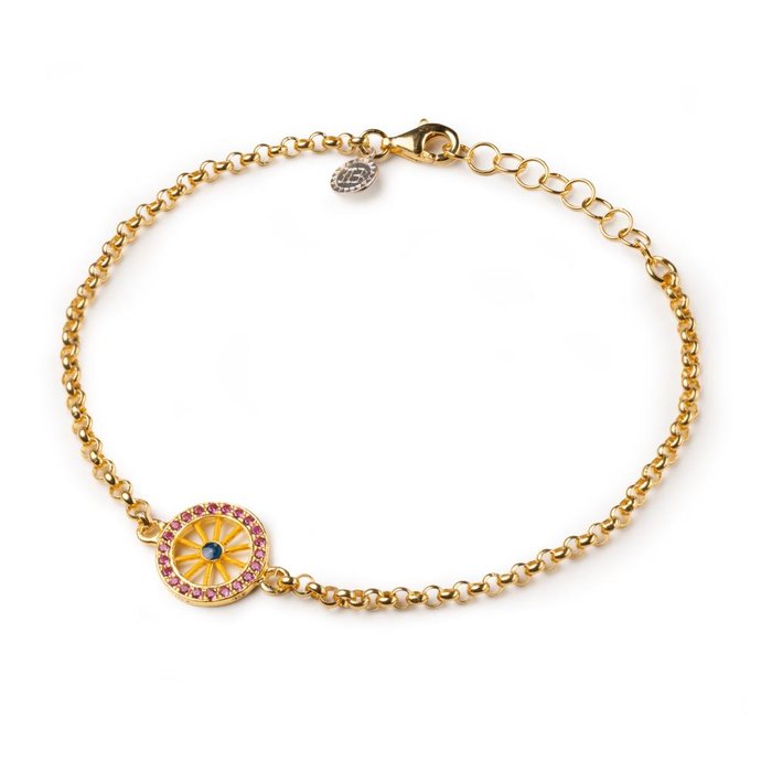 Bracelet Rolo Roue Lapilli