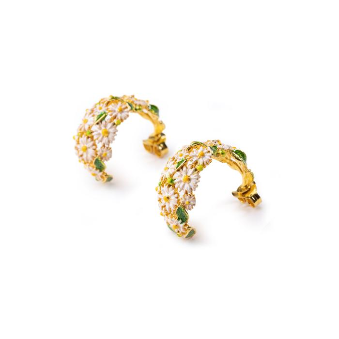 Boucles d'oreilles à tige Daisy