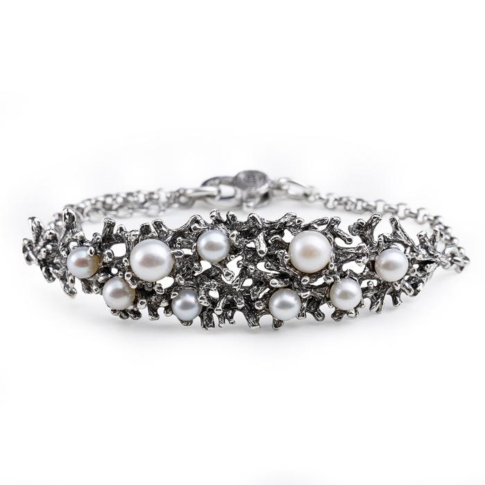 Nude Pearl Branches Bracelet