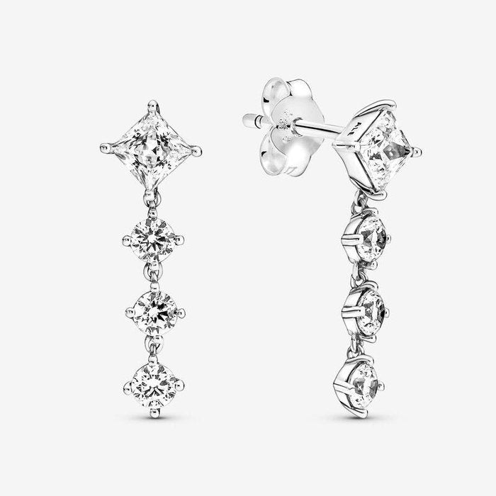 Boucles d'oreilles pendantes lumineuses